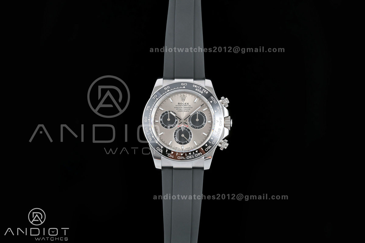 Daytona 126519 Gain Weight ZF 1:1 Best Edition Gray Dial black Subdial On Oysterflex Strap SH4131
